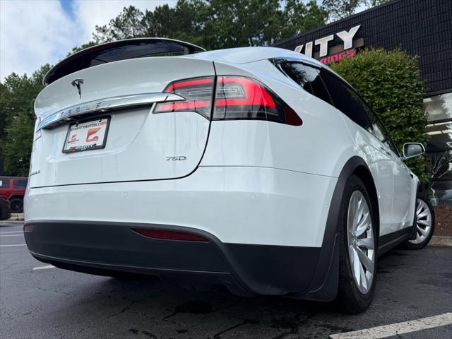 used 2018 Tesla Model X car, priced at $33,985