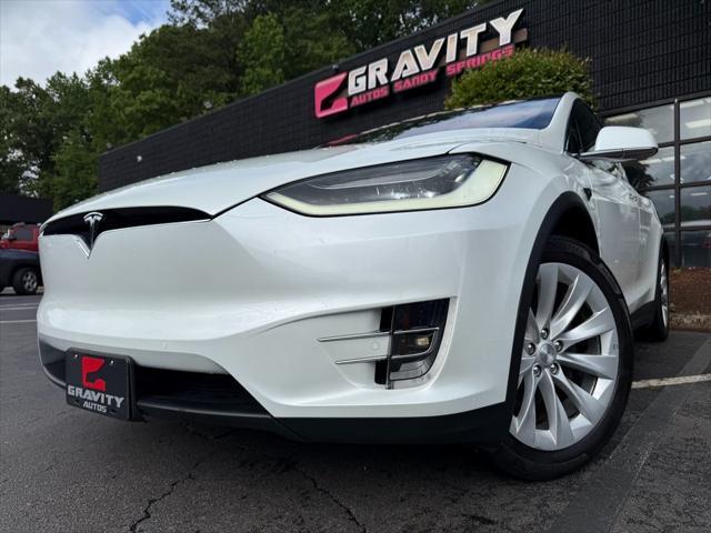 used 2018 Tesla Model X car, priced at $33,985
