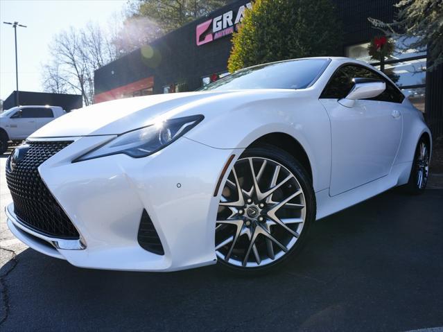 used 2022 Lexus RC 350 car, priced at $37,595