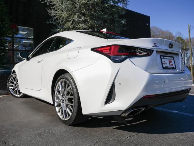 used 2022 Lexus RC 350 car, priced at $37,595