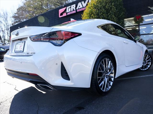 used 2022 Lexus RC 350 car, priced at $37,595