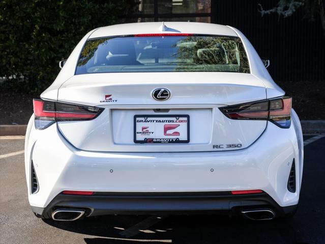 used 2022 Lexus RC 350 car, priced at $37,595