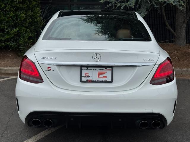 used 2019 Mercedes-Benz AMG C 43 car, priced at $31,985