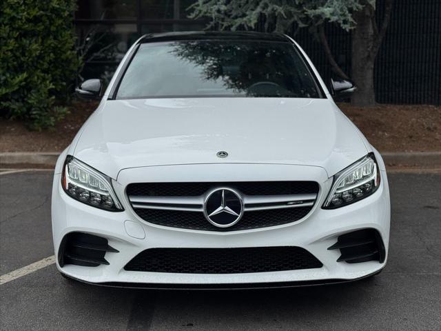 used 2019 Mercedes-Benz AMG C 43 car, priced at $31,985