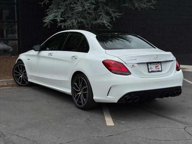 used 2019 Mercedes-Benz AMG C 43 car, priced at $31,985