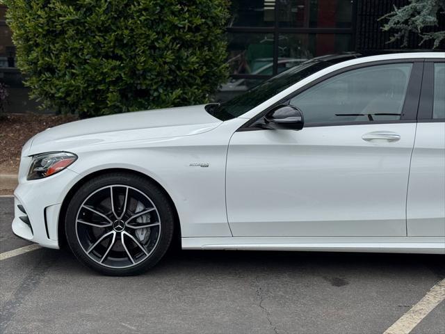 used 2019 Mercedes-Benz AMG C 43 car, priced at $31,985