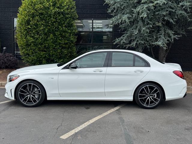 used 2019 Mercedes-Benz AMG C 43 car, priced at $31,985