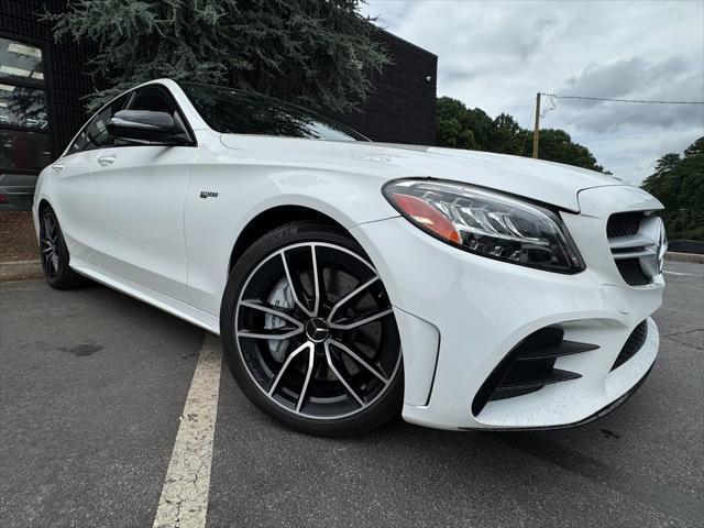 used 2019 Mercedes-Benz AMG C 43 car, priced at $31,985