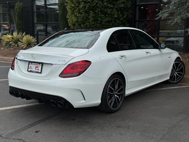 used 2019 Mercedes-Benz AMG C 43 car, priced at $31,985