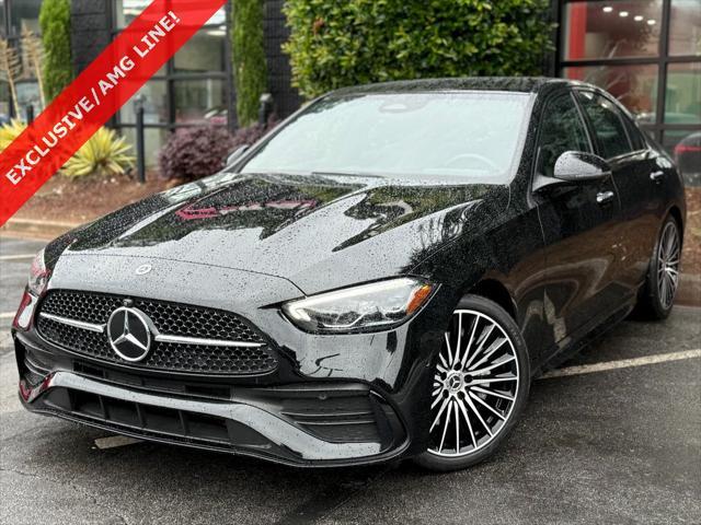 used 2023 Mercedes-Benz C-Class car, priced at $37,985