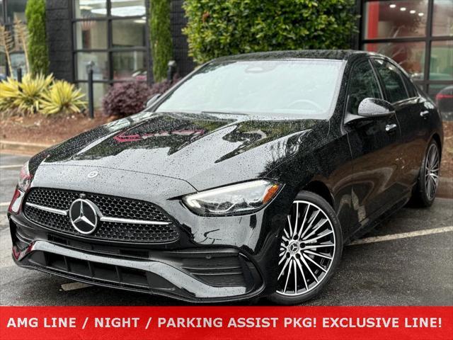 used 2023 Mercedes-Benz C-Class car, priced at $37,985