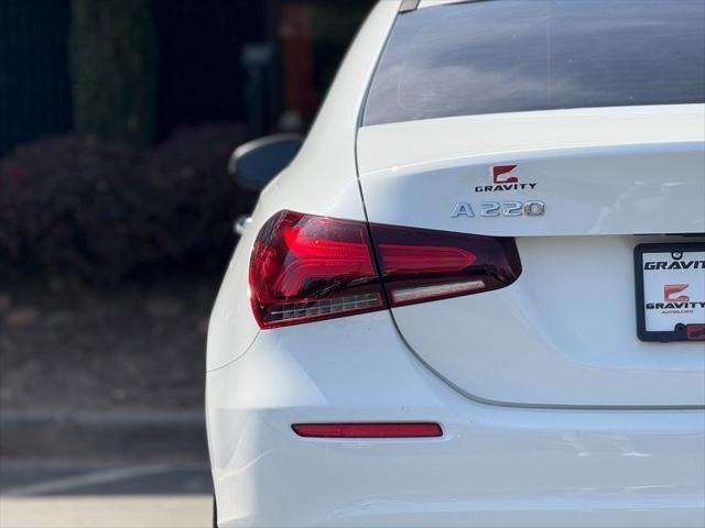 used 2022 Mercedes-Benz A-Class car, priced at $28,985