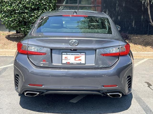 used 2016 Lexus RC 200t car, priced at $23,985