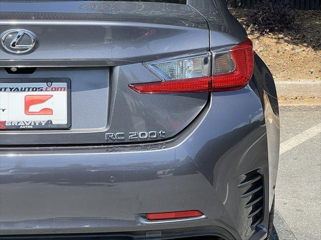 used 2016 Lexus RC 200t car, priced at $23,985