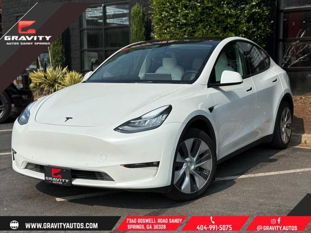 used 2021 Tesla Model Y car, priced at $27,985