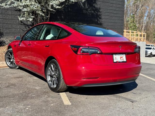 used 2023 Tesla Model 3 car, priced at $25,985