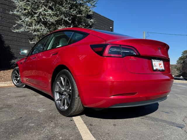 used 2023 Tesla Model 3 car, priced at $25,985