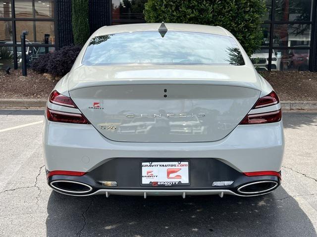 used 2024 Genesis G70 car, priced at $30,595