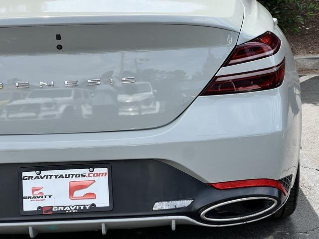 used 2024 Genesis G70 car, priced at $30,595