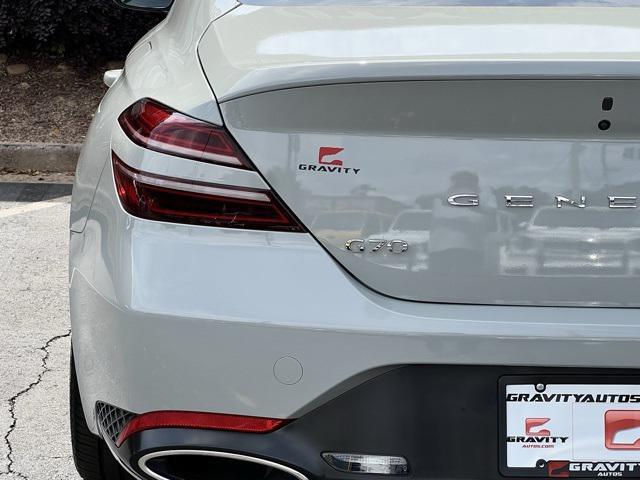 used 2024 Genesis G70 car, priced at $30,595