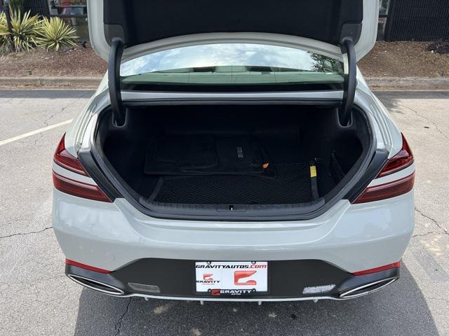 used 2024 Genesis G70 car, priced at $30,595
