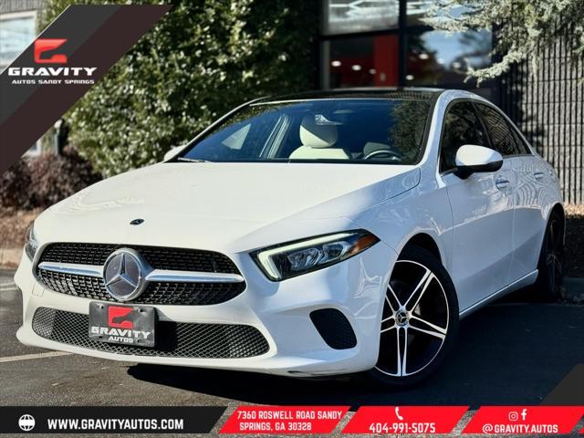 used 2021 Mercedes-Benz A-Class car, priced at $24,795