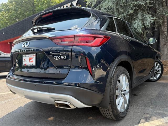 used 2022 INFINITI QX50 car, priced at $26,985