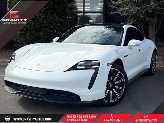 used 2021 Porsche Taycan car, priced at $53,495