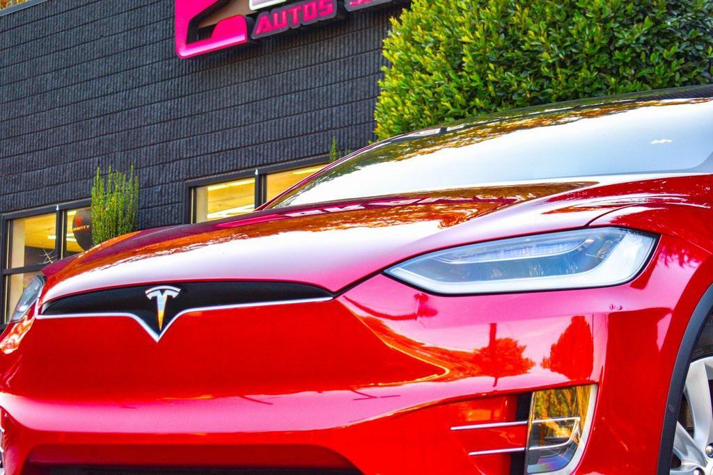 used 2017 Tesla Model X car, priced at $27,895