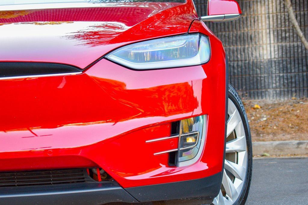 used 2017 Tesla Model X car, priced at $27,895