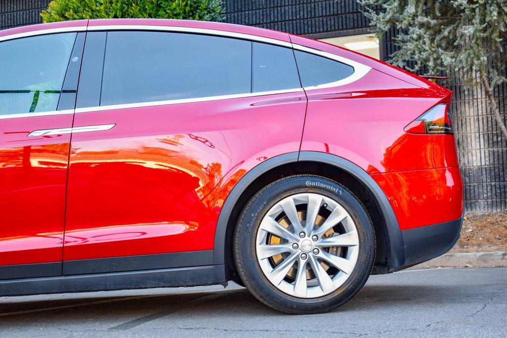 used 2017 Tesla Model X car, priced at $27,895