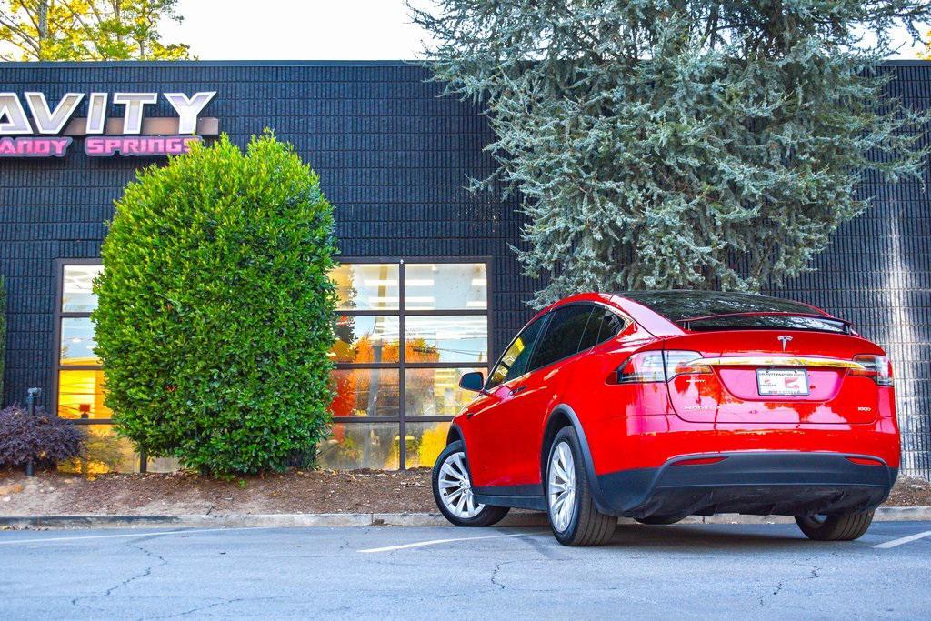 used 2017 Tesla Model X car, priced at $27,895