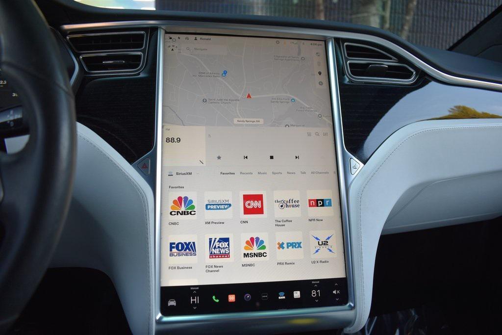 used 2017 Tesla Model X car, priced at $27,895