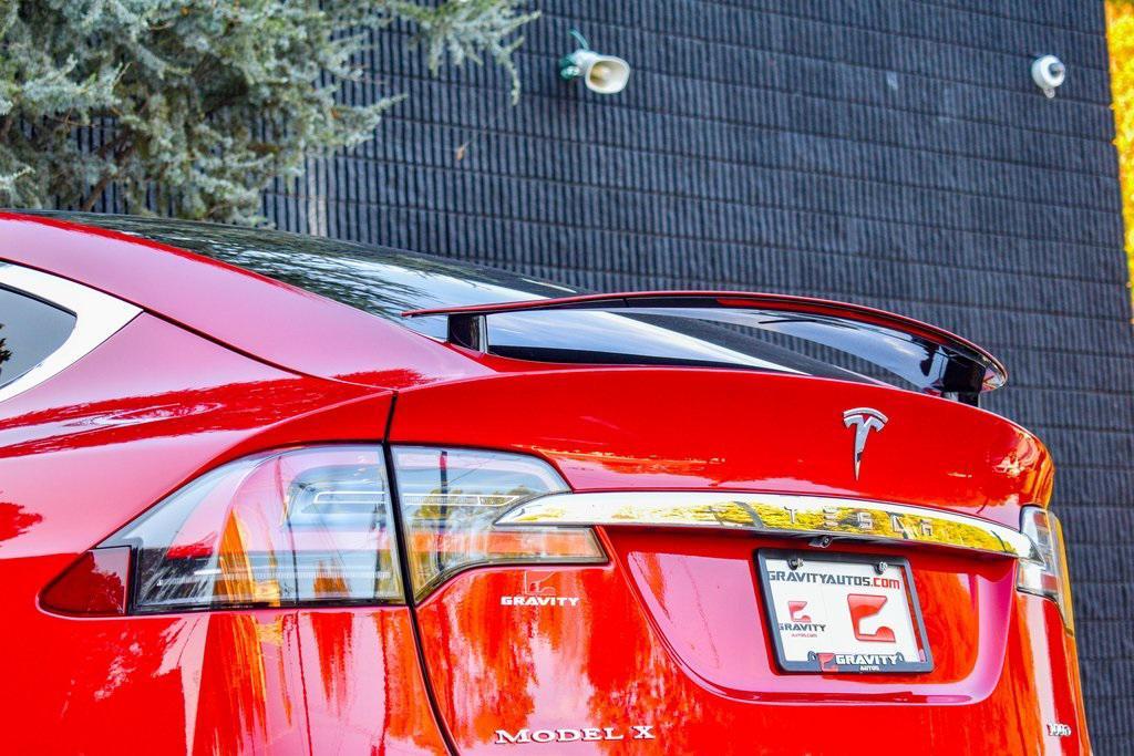 used 2017 Tesla Model X car, priced at $27,895