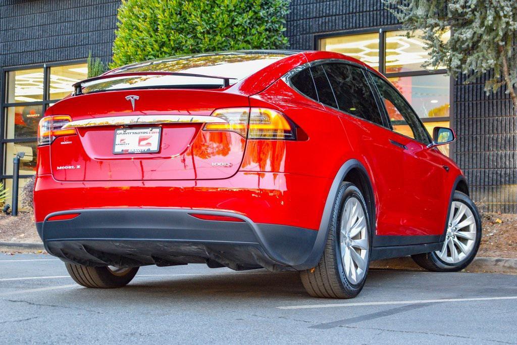 used 2017 Tesla Model X car, priced at $27,895