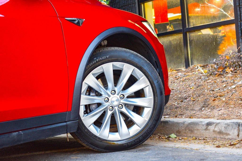 used 2017 Tesla Model X car, priced at $27,895