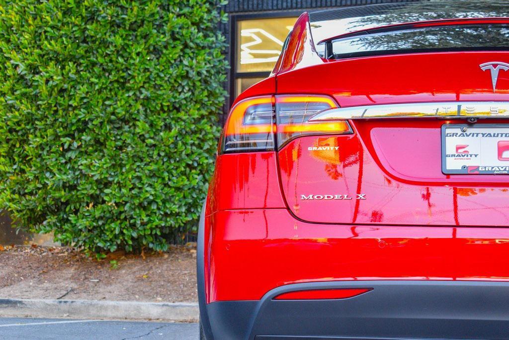 used 2017 Tesla Model X car, priced at $27,895