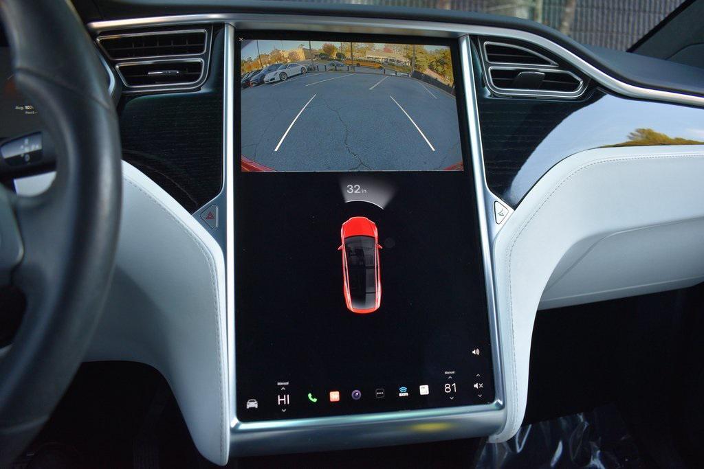 used 2017 Tesla Model X car, priced at $27,895