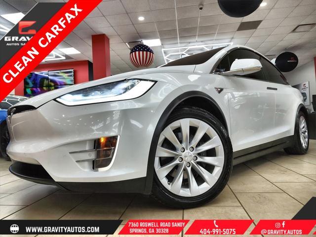 used 2018 Tesla Model X car, priced at $40,985