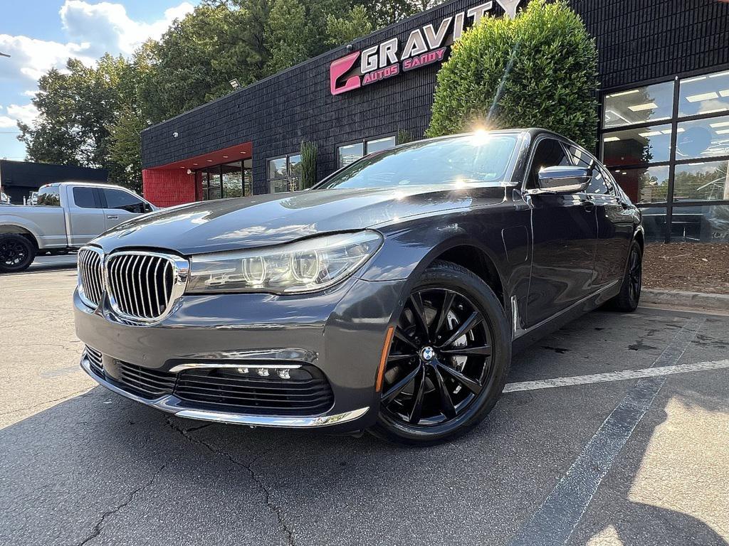 used 2017 BMW 740e car, priced at $20,985