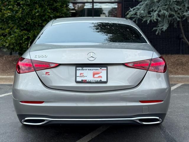 used 2022 Mercedes-Benz C-Class car, priced at $34,985