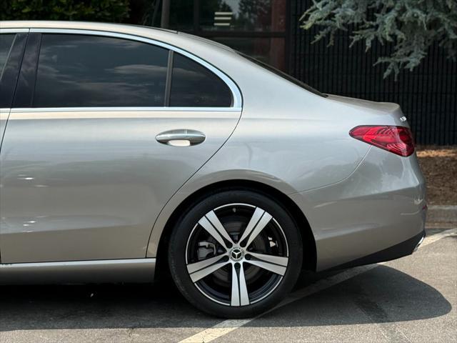 used 2022 Mercedes-Benz C-Class car, priced at $34,985