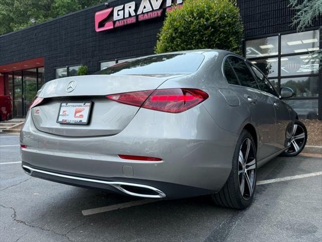 used 2022 Mercedes-Benz C-Class car, priced at $34,985