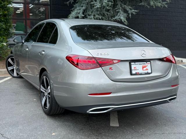 used 2022 Mercedes-Benz C-Class car, priced at $34,985