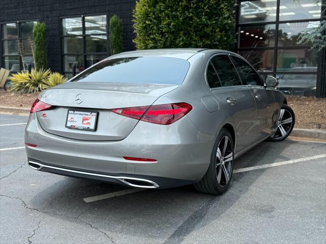 used 2022 Mercedes-Benz C-Class car, priced at $34,985