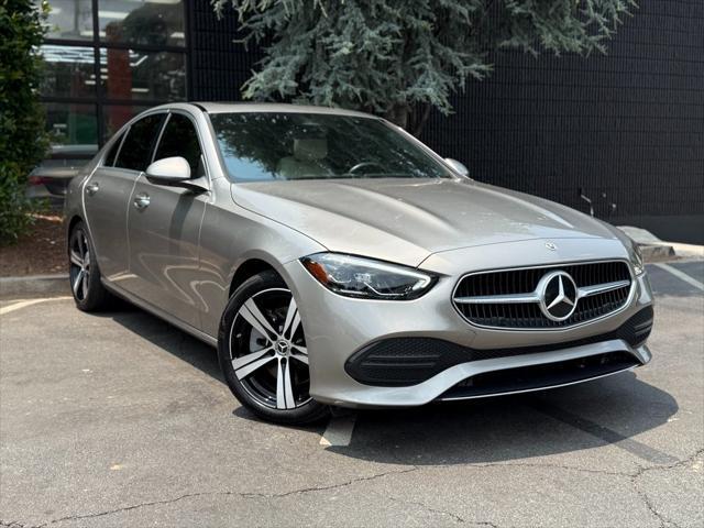 used 2022 Mercedes-Benz C-Class car, priced at $34,985