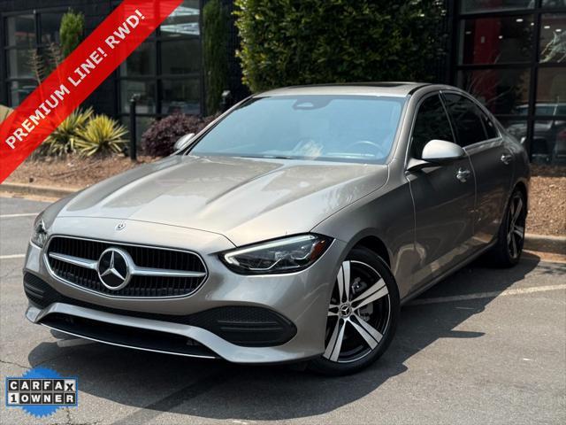 used 2022 Mercedes-Benz C-Class car, priced at $34,985