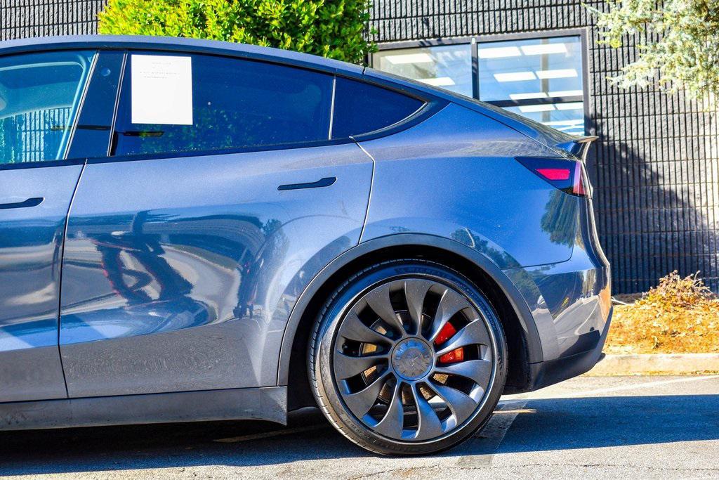 used 2022 Tesla Model Y car, priced at $27,895