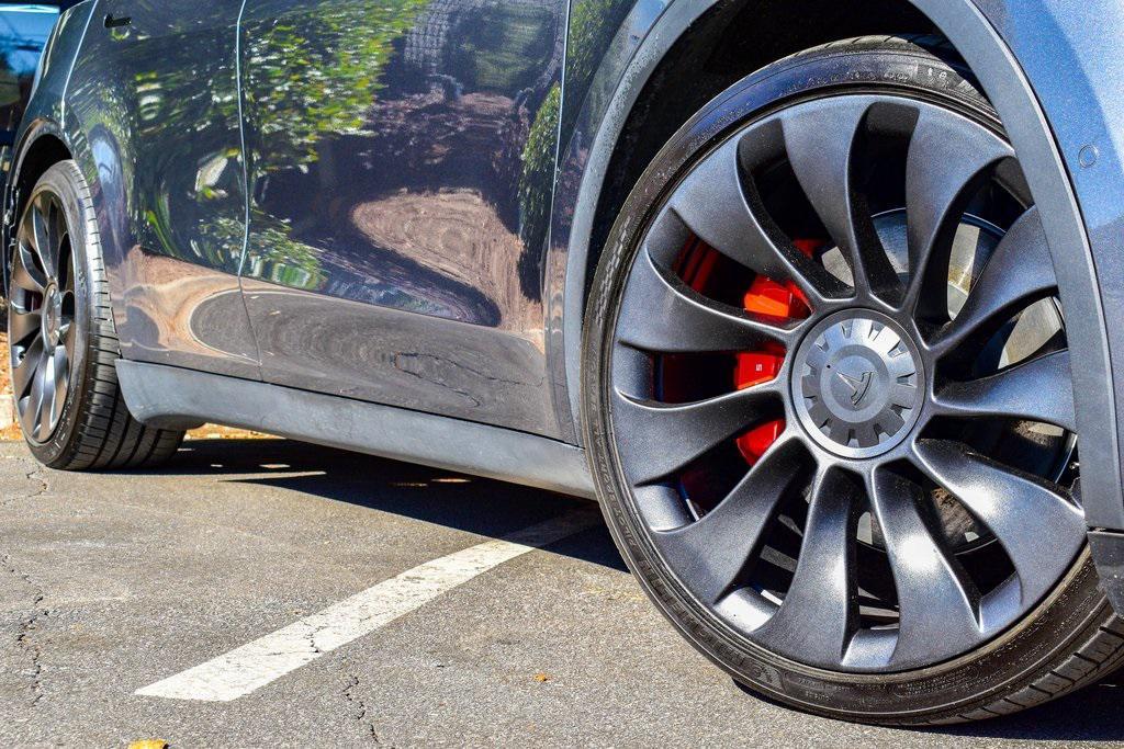 used 2022 Tesla Model Y car, priced at $27,895