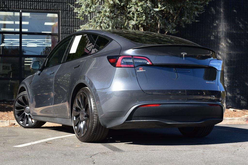 used 2022 Tesla Model Y car, priced at $27,895